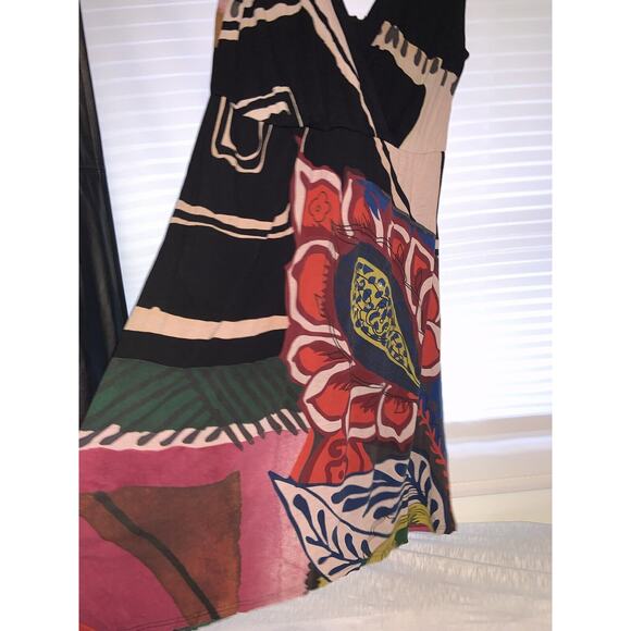 Multicolor Sleeveless Dress - Picture 3 of 6